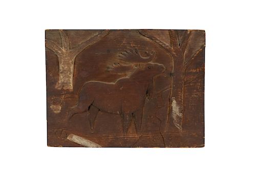 Moose Relief Carving