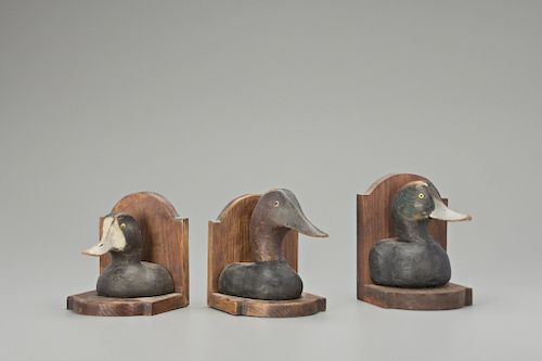 Three Duck-Head Bookends, The Ward Brothers
