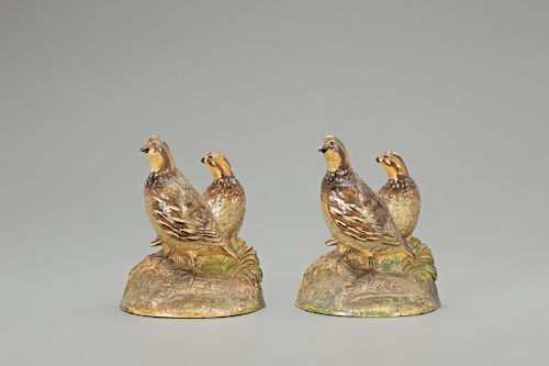 Pair of Quail Castings, Hubley Manufacturing Company (1894-1965)
