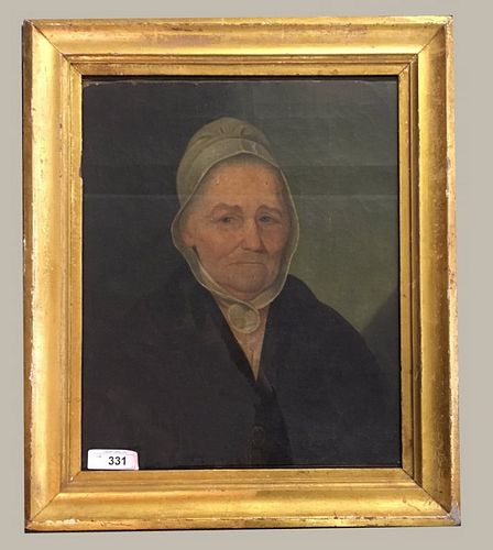 O/C PHILADELPHIA PORTRAIT OF A WOMAN C. 1820