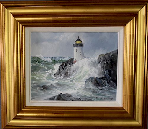 Charles Vickery, 1913-1998, Oil on Canvas