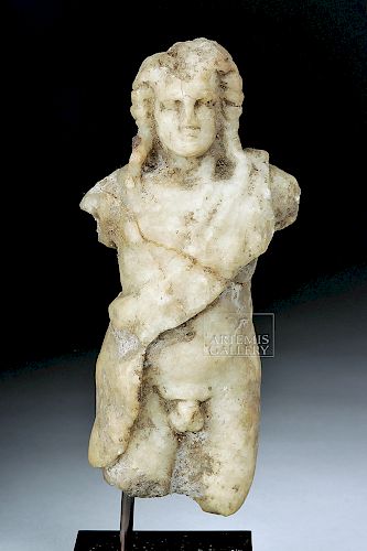 Roman Marble Statuette of Hercules / Herakles
