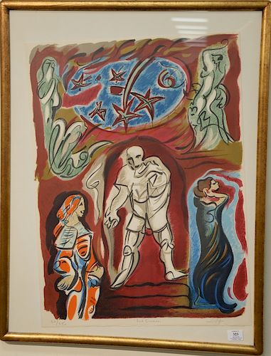 Andre Masson (1896-1987) lithograph, "Don Giovanni", Metropolitan Opera Fine Art, titled, signed, and numbered in pencil: 20/250, sh...