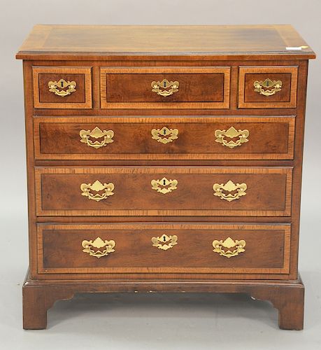 Henredon Aston Court inlaid mahogany chest. ht. 31in., wd. 30 1/2in.