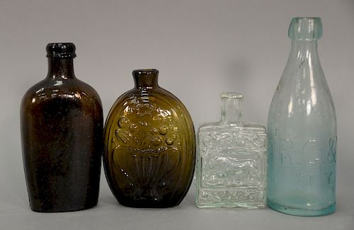 Group of four bottles