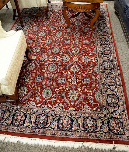 Oriental area rug. 5'8" x 9'3"