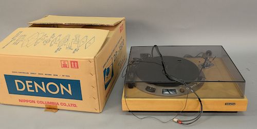 Denon DP-1000 Direct Drive turntable, new in box.