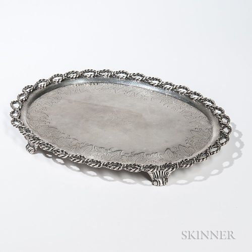 S. Kirk & Son .917 Silver Tray