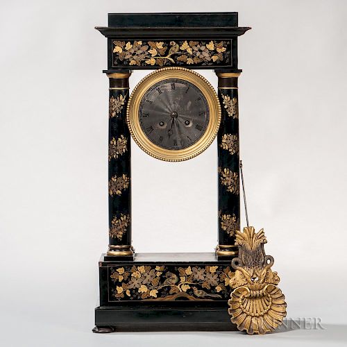 Neoclassical-style French Mantel Clock