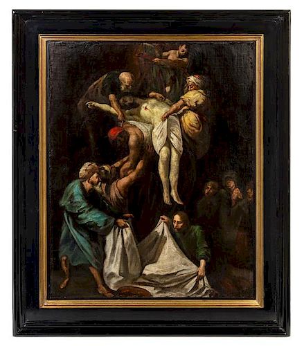 * Follower of Jean Jouvenet, (18th Century), The Descent From the Cross