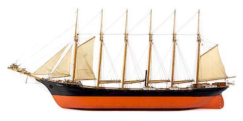 * A Model of the "William L. Douglas" Height of model 45 1/4 x length 104 inches.
