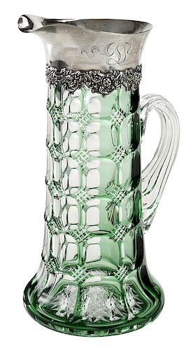 Pairpoint Brilliant Period Cut Glass Pitcher