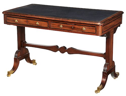 Regency Inlaid Mahogany Writing Table