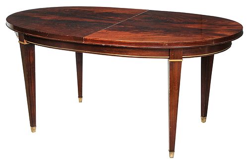 Art Deco Style Figured Mahogany Dining Table