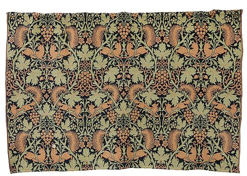 William Morris Squirrel Textile Panel