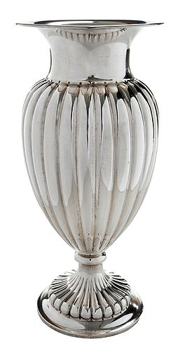 Italian Silver Vase