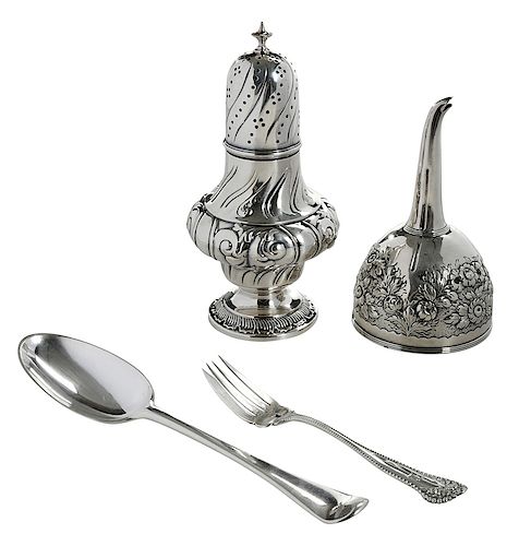 17 Silver Table Items