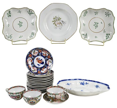 20 Pieces of Hand Painted Porcelain Dinnerware