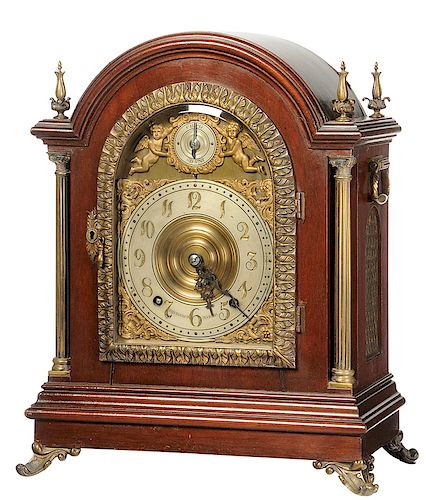 Tiffany & Co. Quarter Chiming Bracket Clock