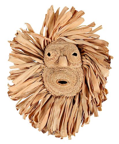 Iroquois Corn Husk Mask