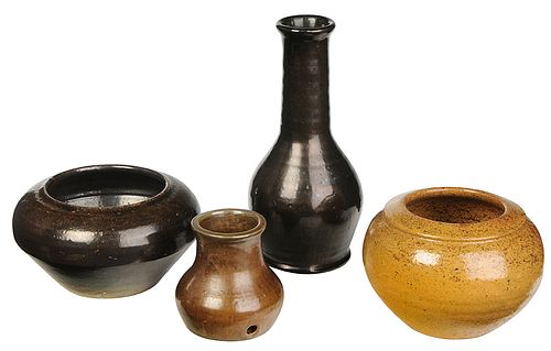 Four Pieces of North State Pottery