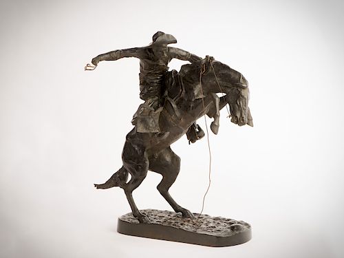 Frederic Remington (1861-1909), The Broncho Buster, Casting #167