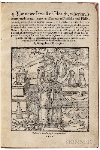 Gesner, Conrad (1516-1565) The Newe Iewell of Health, wherein is Contayned the Most Excellent Secretes of Phisicke and Philosophie, Dev