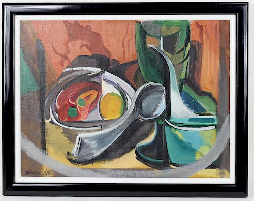 Ben Benn (1884-1983) "Still Life" Oil Painting