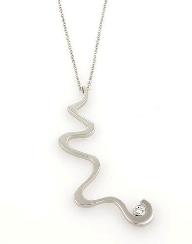 Tiffany & Co. Frank Gehry Equus 18K Gold Necklace