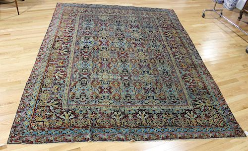Antique and Finely Hand Woven Kirman ? Carpet.