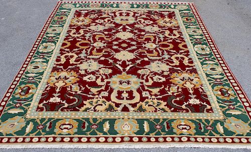 Vintage and Finely Hand woven Roomsize Carpet .