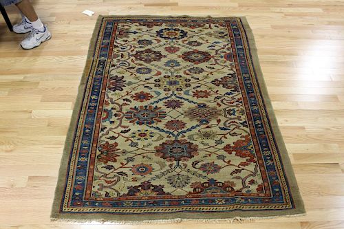 Antique & Finely Hand Woven Carpet Hand Made