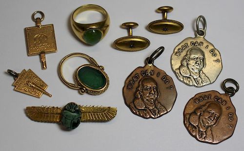 JEWELRY. Antique and Vintage Jewelry Grouping.