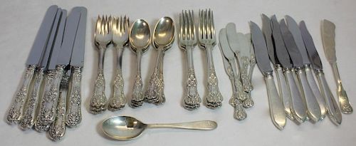 STERLING. Assorted Group of Tiffany & Co Flatware.