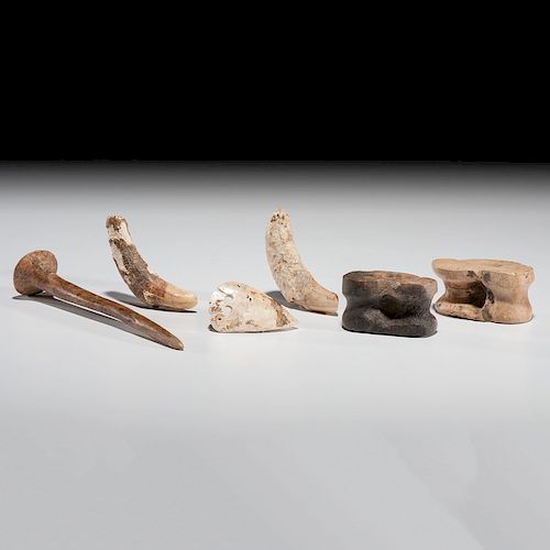 Miscellaneous Bone Artifacts