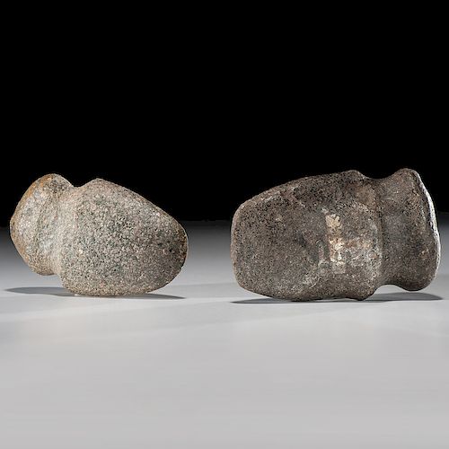 Full-Grooved Granite Axes