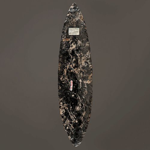 A Large Obsidian Blade from Mexico