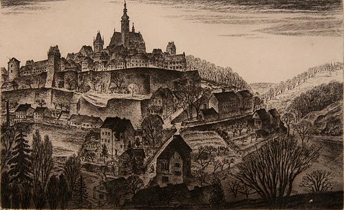 20th-Century Continental Etching