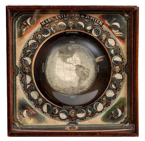 Vintage Folk Art Compass 11 3/4 x 11 3/4 inches
