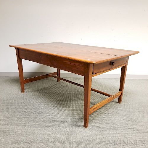 Federal Cherry One-drawer Tavern Table