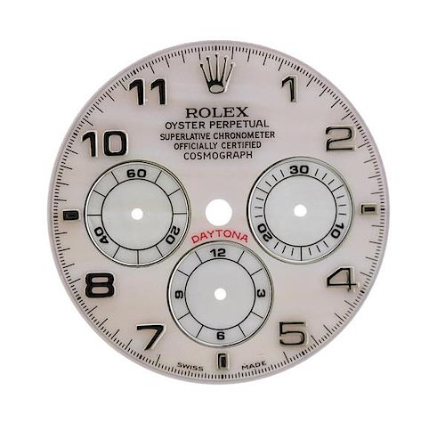 Rolex Daytona Cosmograph MOP Watch Dial 16518