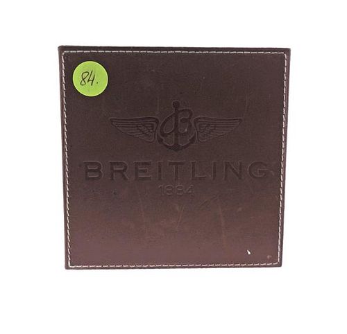 Breitling Watch Brown Leather Box