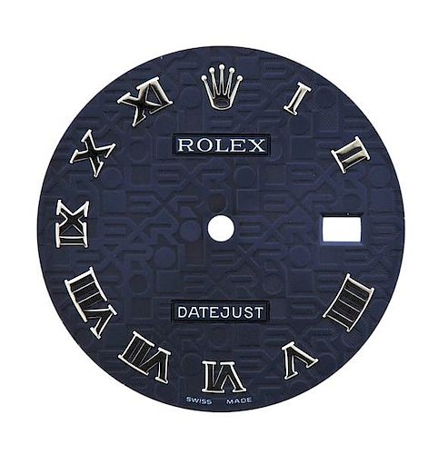 Rolex Datejust Date Roman Watch Dial 