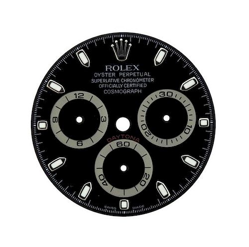 Rolex Daytona Cosmograph Watch Black Dial 