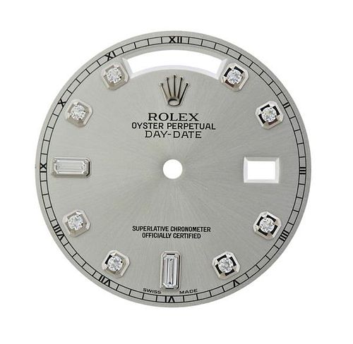 Rolex Oyster Day Date Watch Diamond Dial