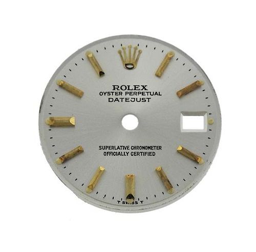 Rolex Oyster Datejust Watch Dial