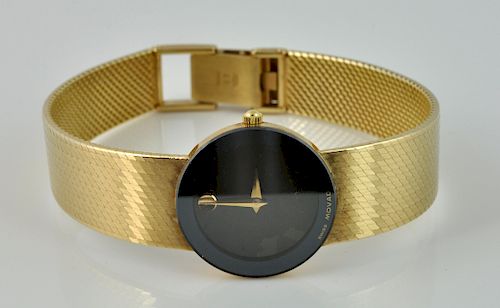 "Movado Museum" Lady's 14Kt Gold Wristwatch