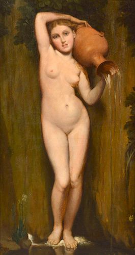 Sir Edmund Wyly Grier 'Nude Women' Oil on Canvas
