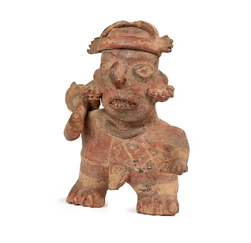 Nayarit Figure, West Mexico, circa 200 BCE - 250 CE.