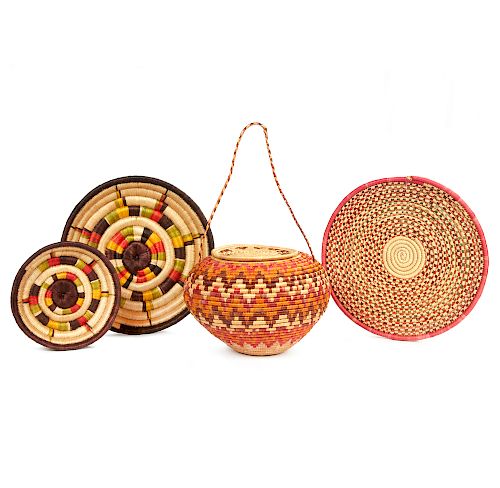 Assorted Baskets and Trays